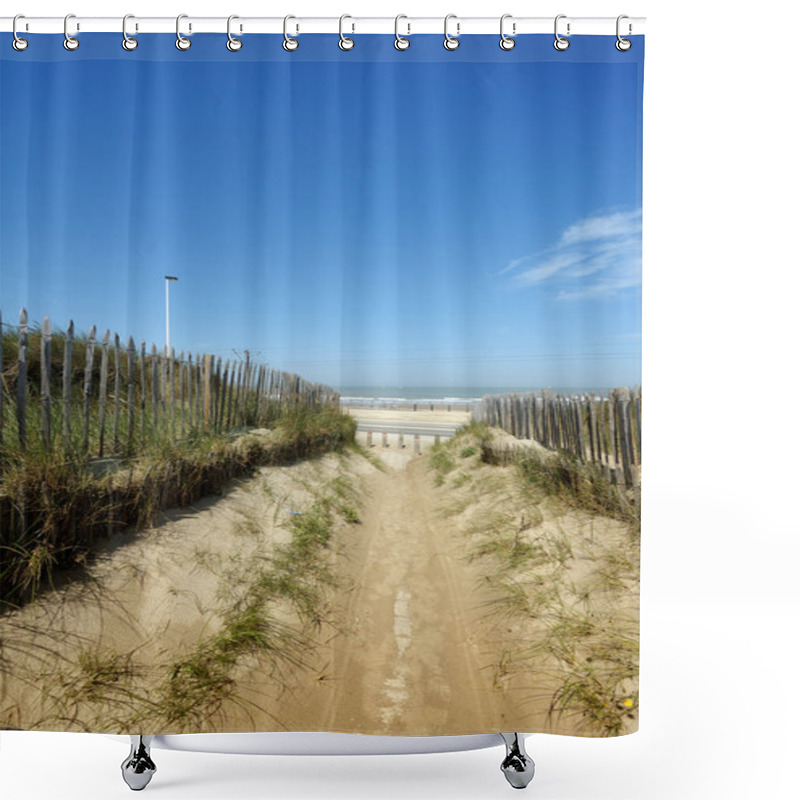 Personality  A Beautiful Path Through The Dunes Shower Curtains