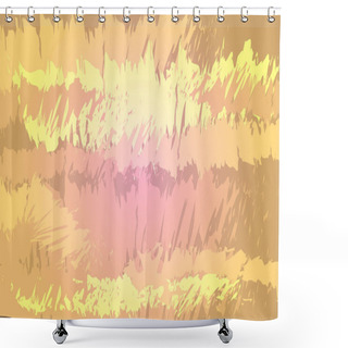 Personality  Abstract Grunge Pastel Background. Vector Illustration Shower Curtains
