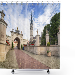 Personality  The Jasna Gora Monastery In Czestochowa City, Poland Shower Curtains