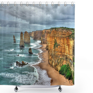 Personality  12 Apostles On The Great Ocean Road, Australia Shower Curtains