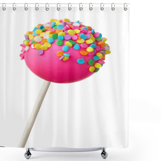 Personality  Cake Pop Shower Curtains