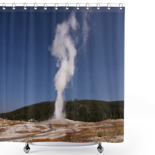Personality  Yellowstone National Park, Utah, USA Shower Curtains