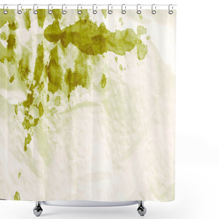 Personality  Ocean Artistic Dirty Art. Dirty Art Painting. Wet Art Print. Authentic Brushed Art.Tie Dye Pattern. White Watercolor Print. Brushed Graffiti. Aquarelle Texture. Sea Tie Dye Patchwork. Shower Curtains