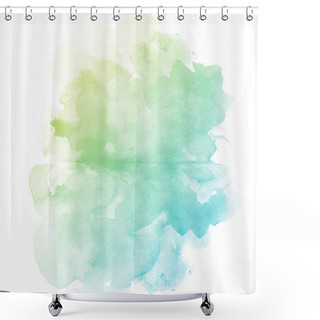 Personality  Watercolor Art Hand Paint Shower Curtains