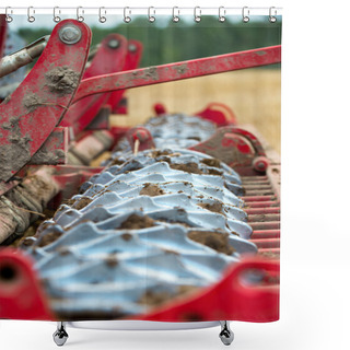 Personality  Agricultural Equipment. Shower Curtains