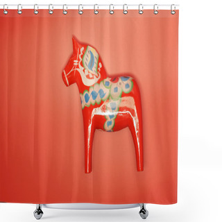 Personality  Dalecarlian Horse Shower Curtains