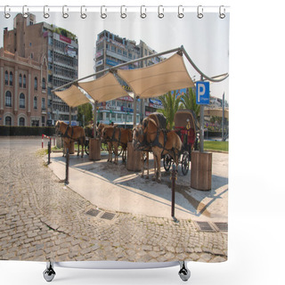 Personality  Phaetons Station In Izmir Shower Curtains