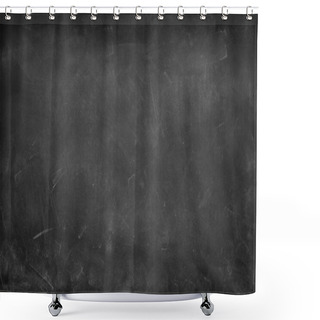 Personality  Chalk Rubbed Out On Blackboard  Shower Curtains
