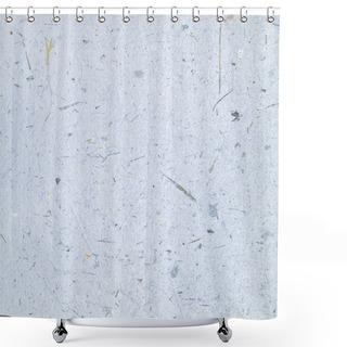 Personality  Recycled Paper Texture Background, Blue Tan Mulberry Textured Shower Curtains