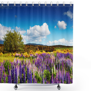 Personality  Beautiful Valley Shower Curtains