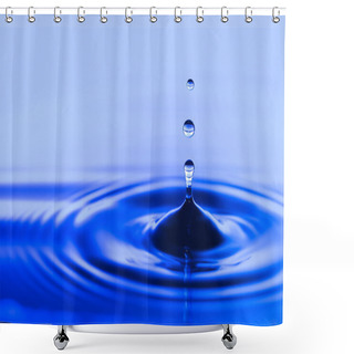 Personality  Photo Of A Drop Shower Curtains