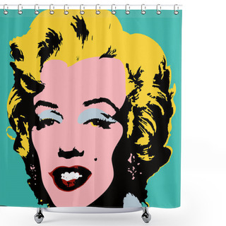 Personality  Pop - Art Icon Marilyn Shower Curtains