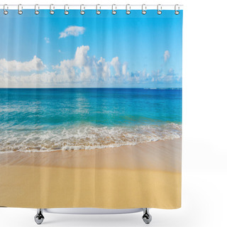 Personality  Beach And Tropical Sea Shower Curtains
