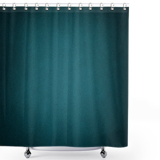 Personality  Dark Green Matt Suede Fabric Closeup. Velvet Texture. Shower Curtains
