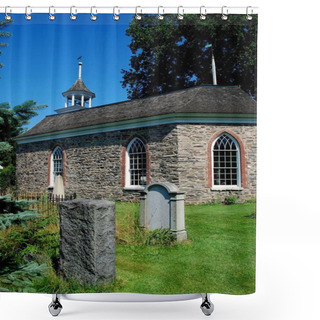 Personality  Sleepy Hollow, NY: 1685 Old Dutch Church Shower Curtains