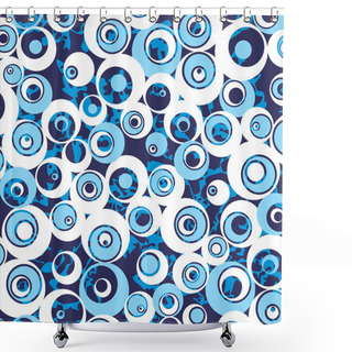 Personality  Retro Texture Shower Curtains