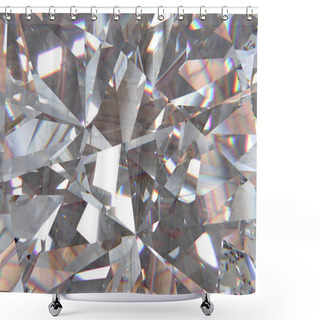 Personality  Crystal Refractions Background Shower Curtains