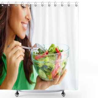 Personality  Healthy Nutrition Shower Curtains
