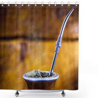 Personality  A Typical Brazilian Drink, O Chimarrão, Or Mate, Is A Characteristic Drink Of Southern South American Culture. It Is One Of The Symbols Of The Rio Grande Do Sul Tradition. Shower Curtains