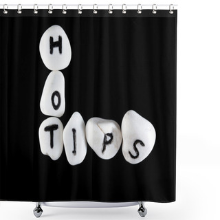 Personality  Hot Tips Shower Curtains