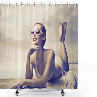 Personality  Summer Shower Curtains