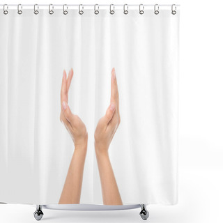Personality  Hands Shower Curtains