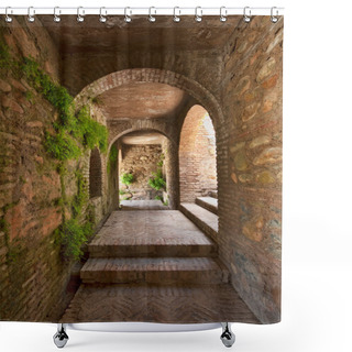 Personality  Alhambra Corridor Shower Curtains