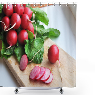 Personality  Radishes Shower Curtains