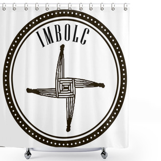 Personality  Holiday Symbol Imbolc Shower Curtains