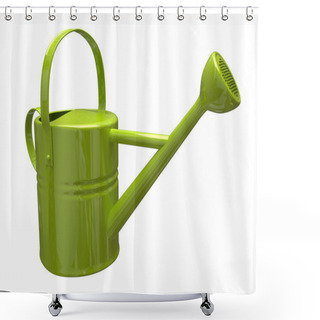 Personality  Garden Watering Can Shower Curtains