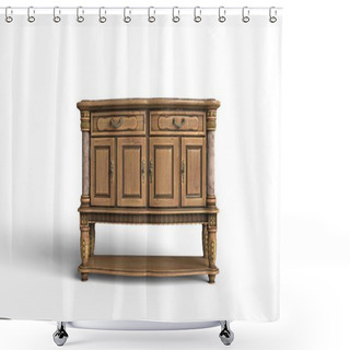 Personality  Antique Drawer Shower Curtains