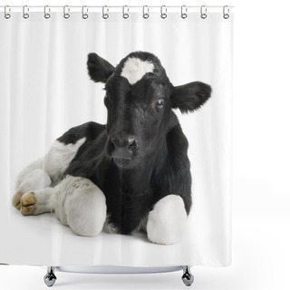 Personality  Calf Shower Curtains
