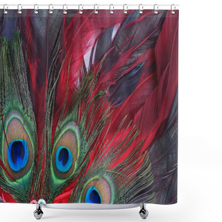 Personality  Feathers Shower Curtains