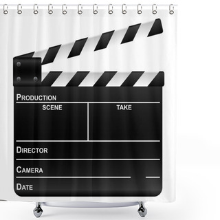 Personality  Film Slate Shower Curtains