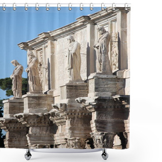 Personality  Arch Of Constantine Shower Curtains