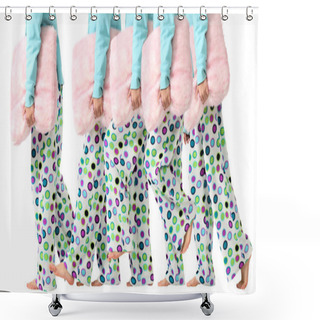 Personality  Going To Bed For Sweet Dreams Shower Curtains