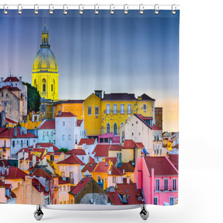 Personality  Alfama Lisbon Shower Curtains