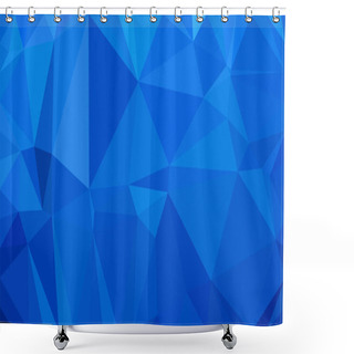 Personality  Abstract Cobalt Background Texture Shower Curtains