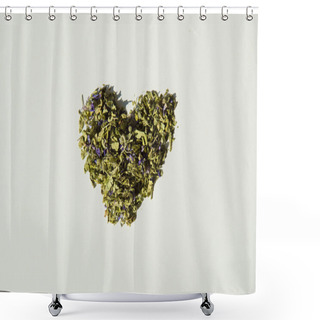 Personality  Love For Mallow Herbal Tea Shower Curtains