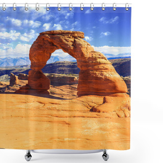 Personality  Delicate Arch, Arches National Park, Utah Shower Curtains