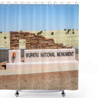 Personality  Wupatki National Monument, Sunset Crater Shower Curtains