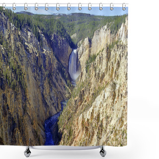 Personality  Yellowstone Falls, Grand Canyon Of The Yellowstone Shower Curtains