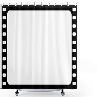 Personality  Film Frame Shower Curtains