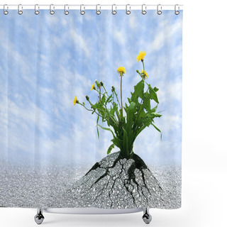 Personality  Power Of Life Shower Curtains