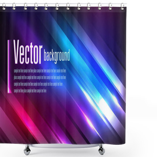 Personality  Vector Background Shower Curtains