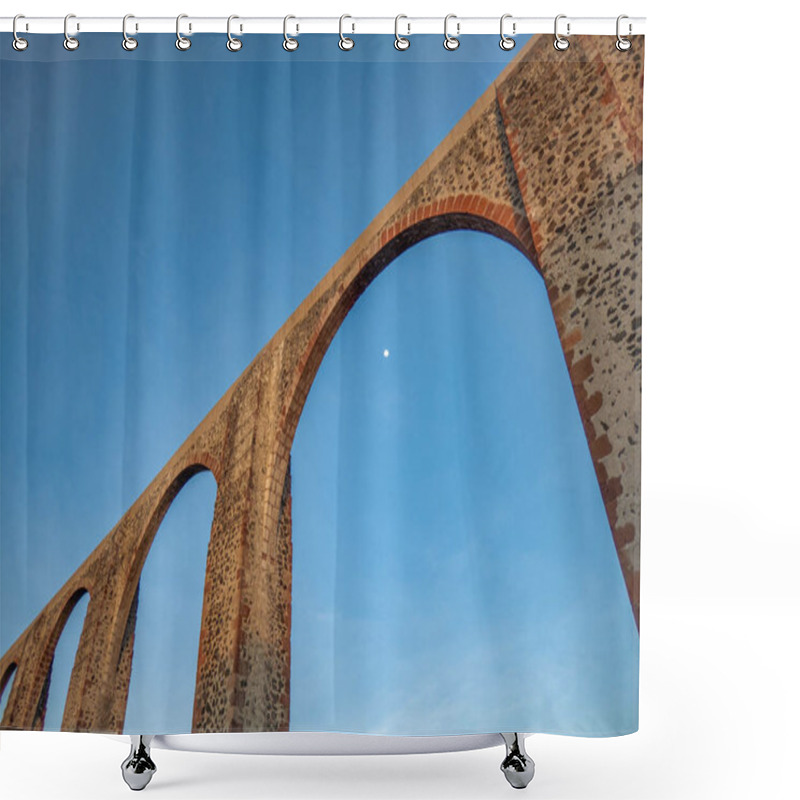 Personality  A Arches Of Queretaro, Mexico. Photo Os Arcos De Queretaro Shower Curtains