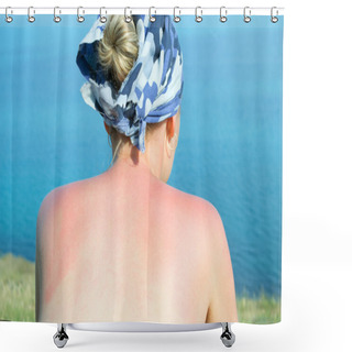 Personality  Sun Burnt Shower Curtains