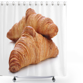 Personality  Croissants, Traditional French Pastry Shower Curtains