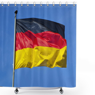 Personality  Germany Flag Shower Curtains