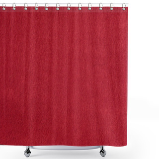 Personality  Background Felt Red Shower Curtains